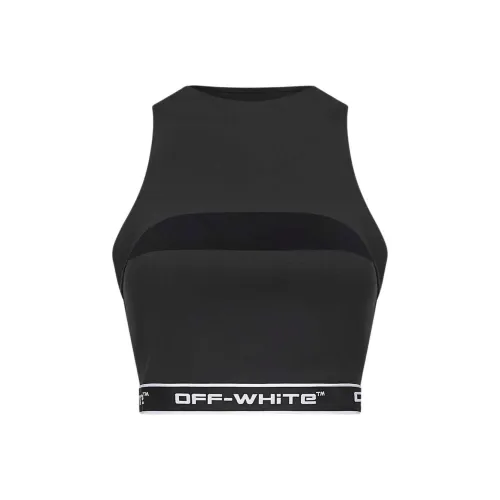Off Белый Черный Женские Майки