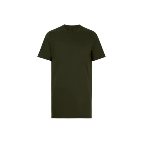 RICK OWENS совместная линия Темно-хаки Мужская T-рубашка