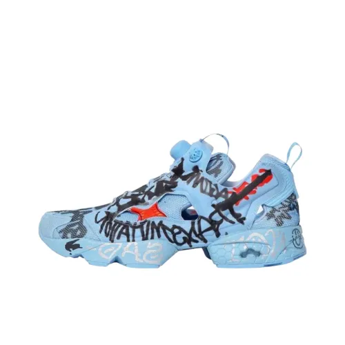 Vetements x Reebok Instapump Fury Повседневный Мужской Синий