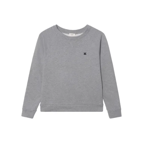 Celine Серый Мужской Свитшот