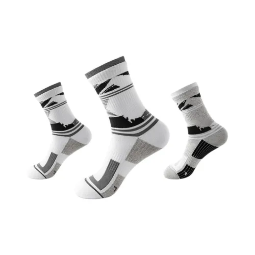 MIIOW 3 упаковки ассорти случайная отправка мужские носки MID до икры