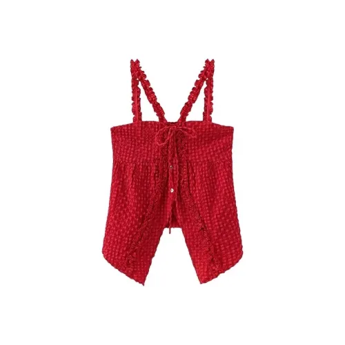 Cozy Home Красный Женский Топ