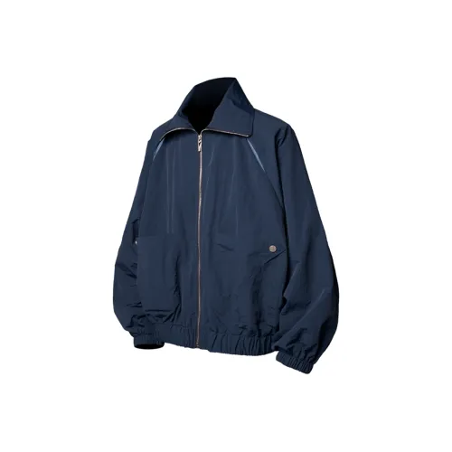 RELABEL Темно-синие мужские куртки