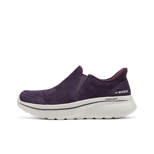 Skechers WOMEN'S GO WALK Износостойкий Дышащий Низкий Топ Casual Женский Фиолетовый