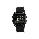 Черный корпус, черный ремешок