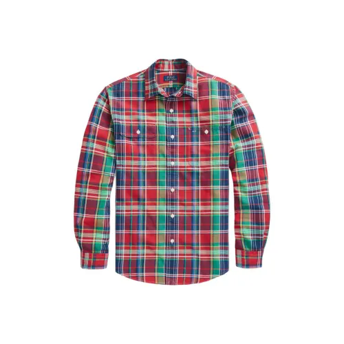 Polo Ralph Lauren SS24 Рубашка Мужская Многоцветная