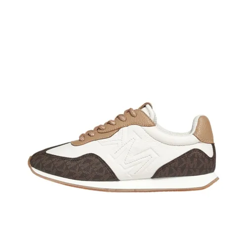 MICHAEL KORS Esse Low Топ Кэжуал Женский Экрю и Хаки