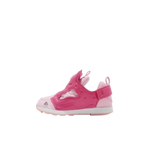Reebok Versa Pump Fury Low Топ Обувь для малышей Розовый Infant And Toddler
