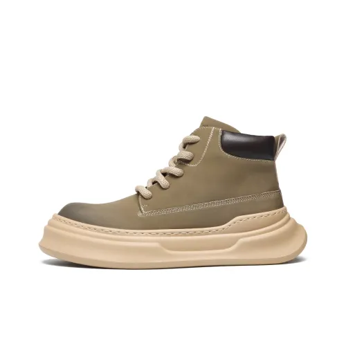 Millies Ботильоны Хаки без подкладки Мужской