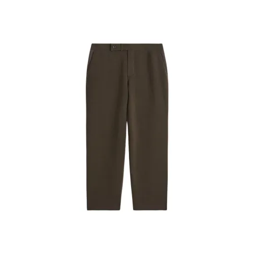 COS Темно-коричневые Мужские Повседневные Штаны