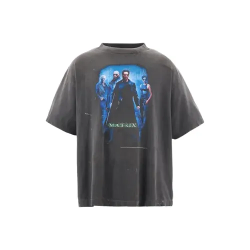 SAINT Mxxxxx x Hackers Empire Collaboration Hackers Empire Collaboration FW25 Т-рубашка Унисекс