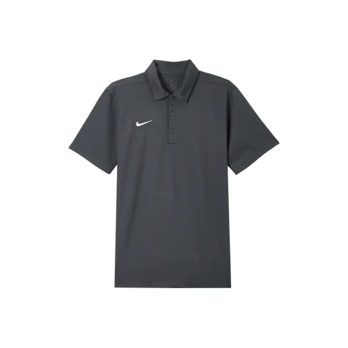 Nike Dri Fit Поло Мужское MEDIA Черное
