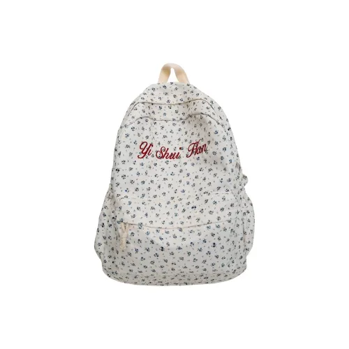 NANXIAOXIANG Нейлон Рюкзак Женские Цветочный Красный Цветочный