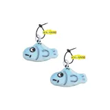 Синий Рыбка Кукла & Белый Кольцо & Черный шнур & Желтый Волшебный с 2 шт