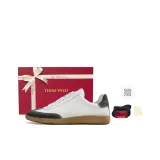 [Коробка] Серый Белый WG761 Женский (Бесплатная обувь Horn/Носки)