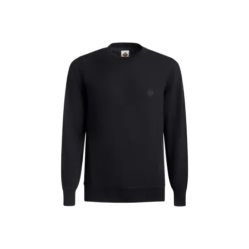 BALLY x Adrien Brody Кашемировый свитер мужской морской синий