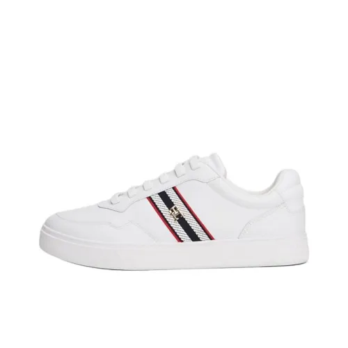 Tommy Hilfiger Trainers Low Топ Кроссовки для скейтбординга Женские Белые