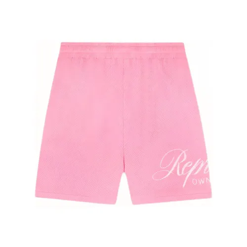 REPRESENT Повседневные шорты унисекс розовые