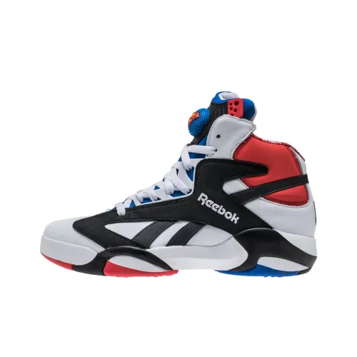 Кроссовки Palace x Reebok Shaq Attaq Винтажные Баскетбольные Мужские Белые Черные Красные