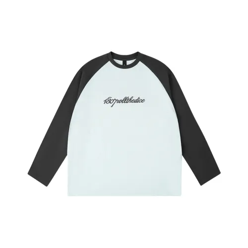 1807 Длинный рукав T-рубашка Унисекс