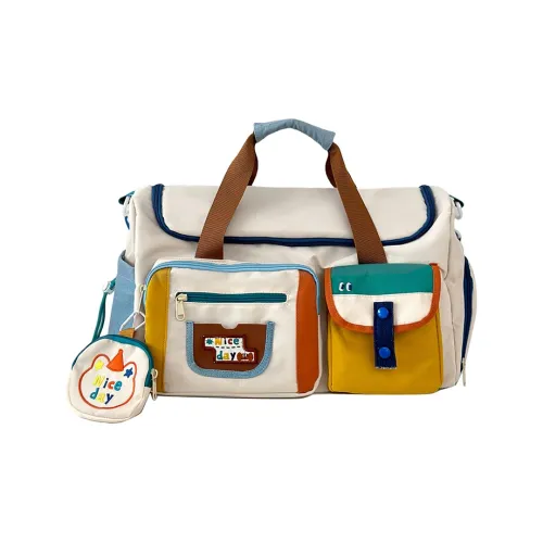 Yin Chu Нейлоновая Сумка через плечо Стандартная Унисекс Экрю