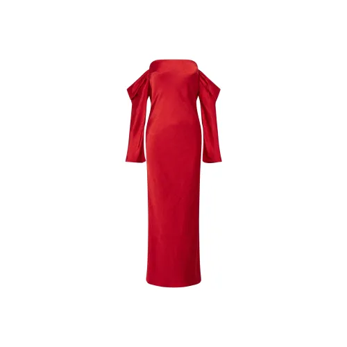 Meshki Длинное платье с длинными рукавами женское