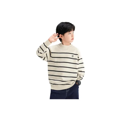 ZOSEE Soft and Fluffy Полосы Свитер Детский