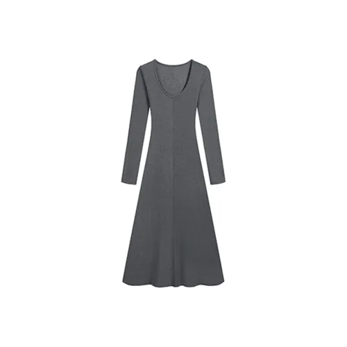 JOSR Длинное платье с длинными рукавами женское