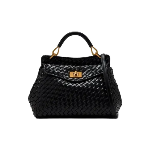 JW PEI Кожа Одно Плечо Сумка Женская Черная