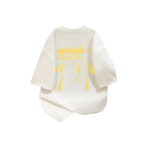 Wooden Rabbit Топ Короткий с короткими рукавами T-рубашки Унисекс