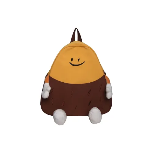 MOWAP Нейлон Рюкзак Женские Светло-Коричневый