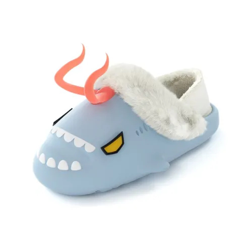 HelloSlippers Shark Winter Sharkicks Winter Демон Домашние тапочки с каблуком унисекс