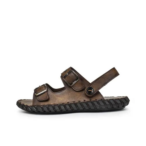 JEEP Outdoor Casual Пряжка Пляж Удобный Waterland Двусторонний Модный Сандалии Мужской