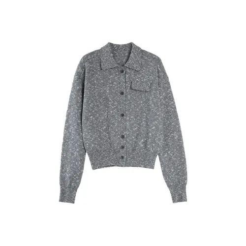 ELLE Темно-серый Женский Свитер