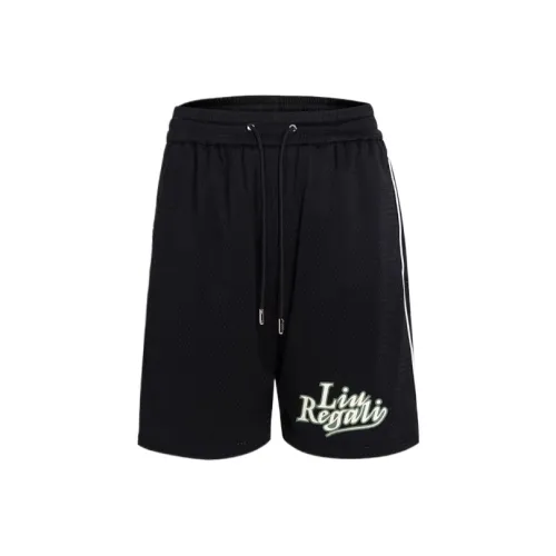 LIUREGALI Черные Мужские Повседневные Шорты