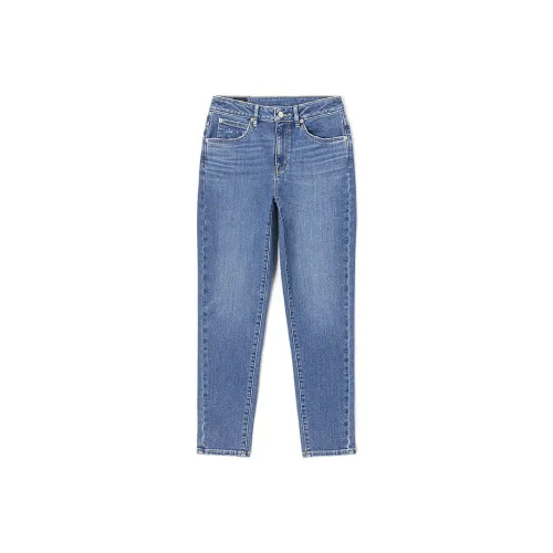 Lee Medium Blue Women's Jeans Ли Мидни Блу Женский Джинсы