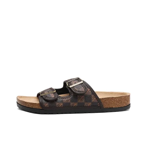 CALIFBULL Пляжные сандалии Коричневый Унисекс