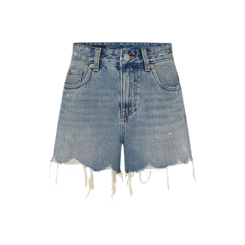 MO&CO Джинсовый синий Женские Джинсовые шорты