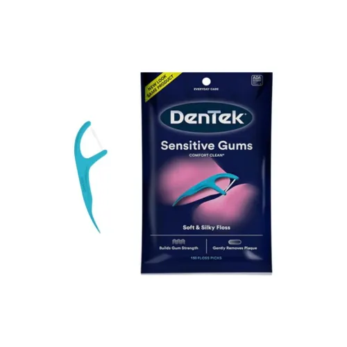 Dentek Floss Sticks Floss Взрослые Импортный Сверхтонкий Гладкий Чистка Межзубных Пространств