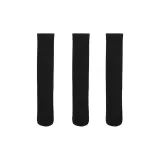 Носки выше колена (черные, упаковка из 3 пар)