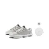 Перламутрово-бежевый серый [в комплекте с белыми шнурками]