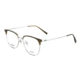 Холодный чайный коричневый | Серебряный-C17 Только оправа