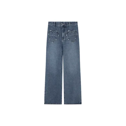 LOUISY AO Blue Women's Jeans LOUISY AO Синий Женские Джинсы