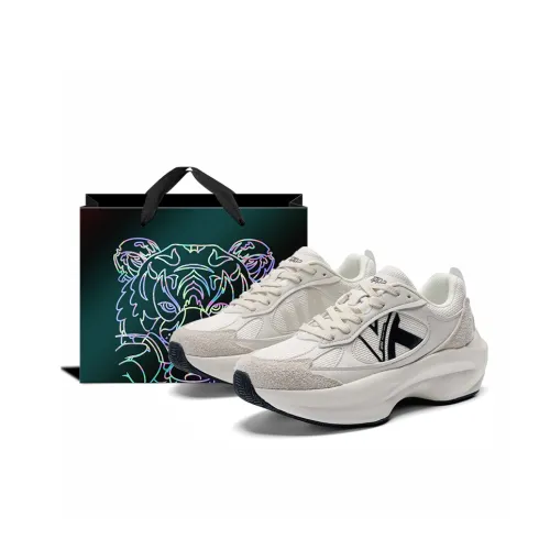 KAPPA Спина на Спине Спортивная Повседневная Обувь Легкая Увеличение Высоты Низкий Топ Тефлоновая Подошва Кроссовки Унисекс