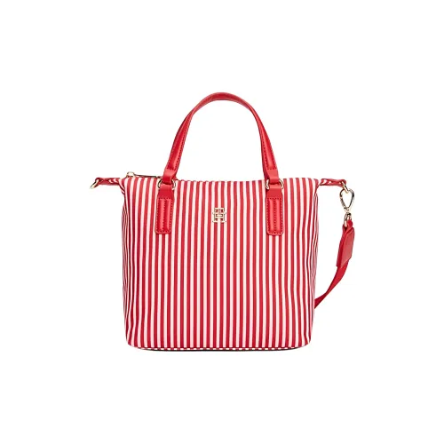 Tommy Hilfiger Полосы Сумка Женская Красная и Белая