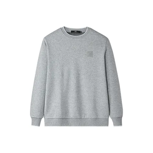 HLA Светло-серый 82 Мужской Трикотаж