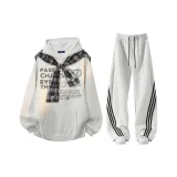 Белый, серый + белый, серый вереск [брюки]