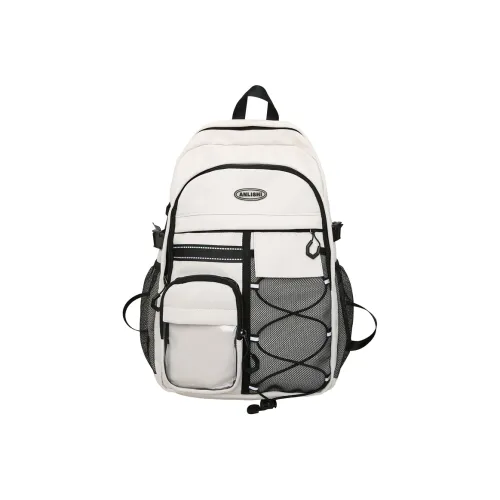 Tezimyt Нейлоновый рюкзак стандартный для подростков белый черный