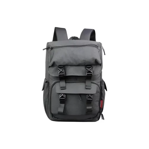 Lenovo Нейлон Рюкзак Унисекс Черный Серый