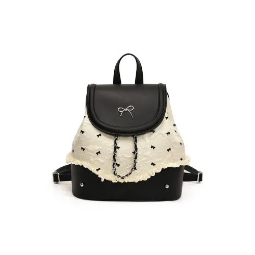 Meow In The Grass ПУ (полиуретан) Рюкзак Стандартный Женский Многоцветный